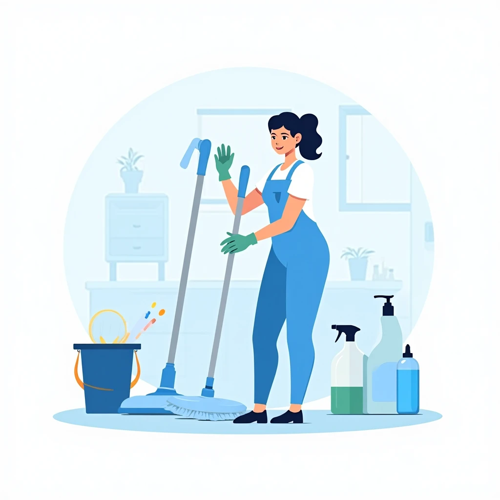 Organizing cleaning supplies