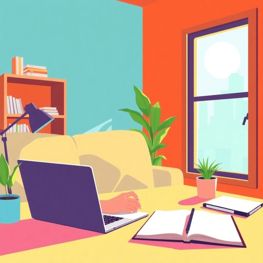 Beginner-friendly remote work setting