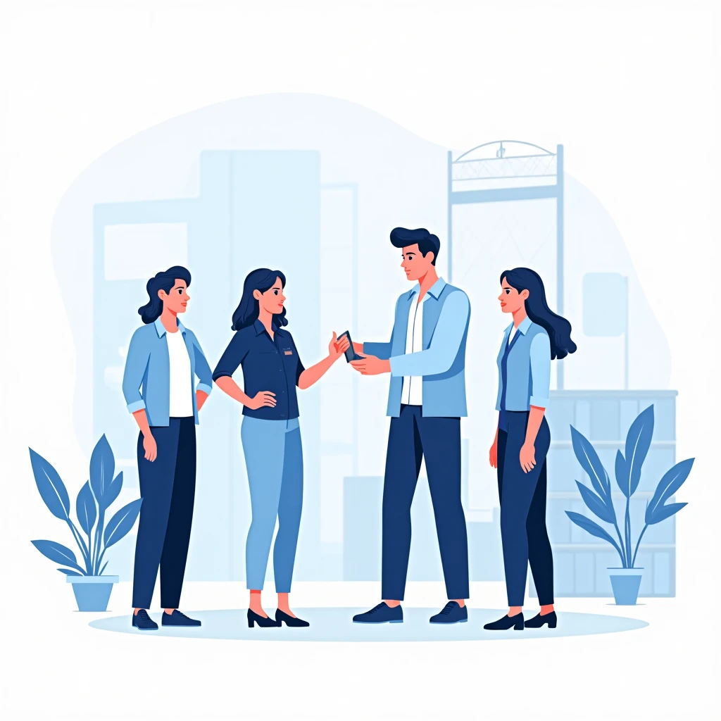 Warehouse teamwork and leadership