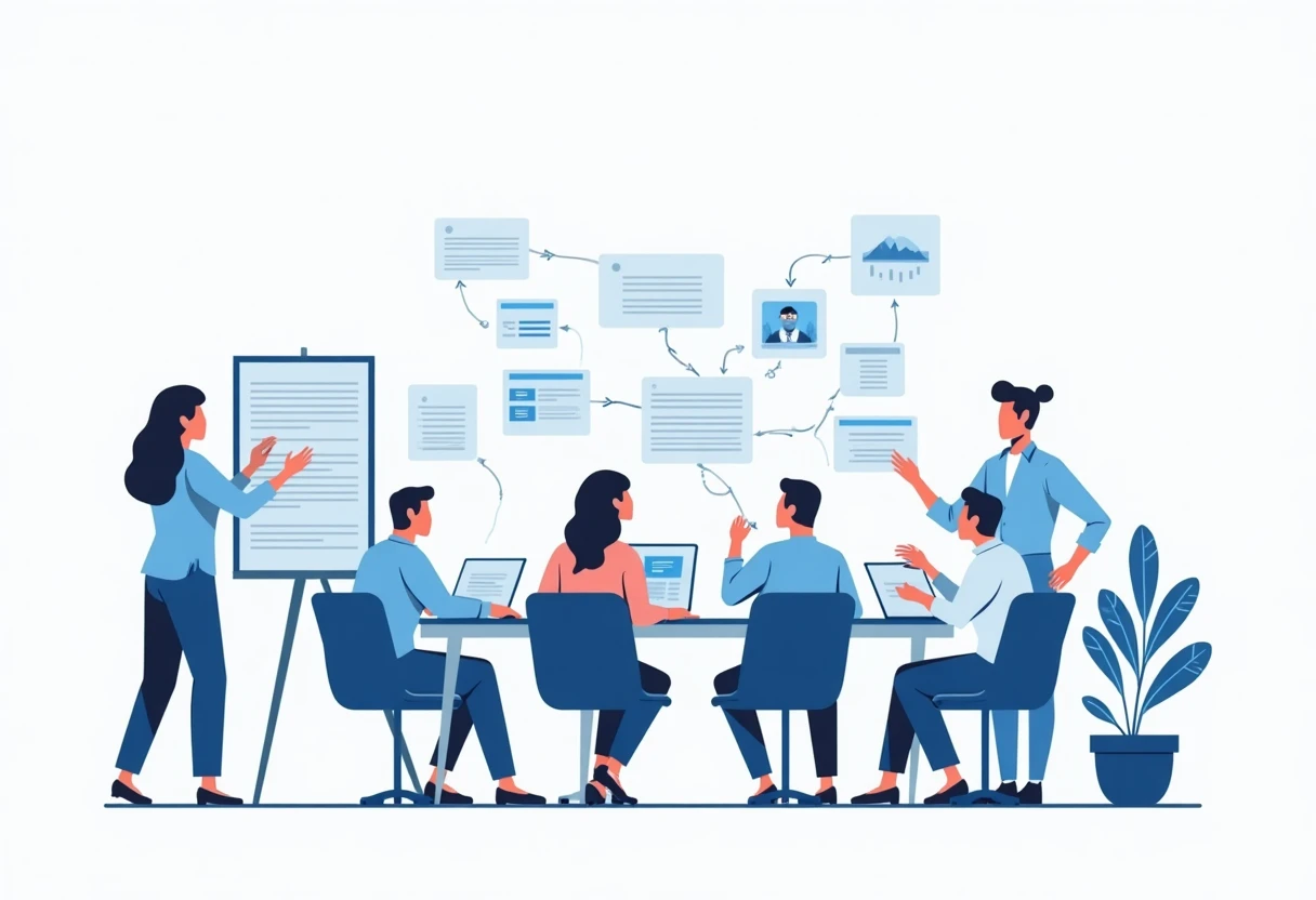 Collaboration in an office setting