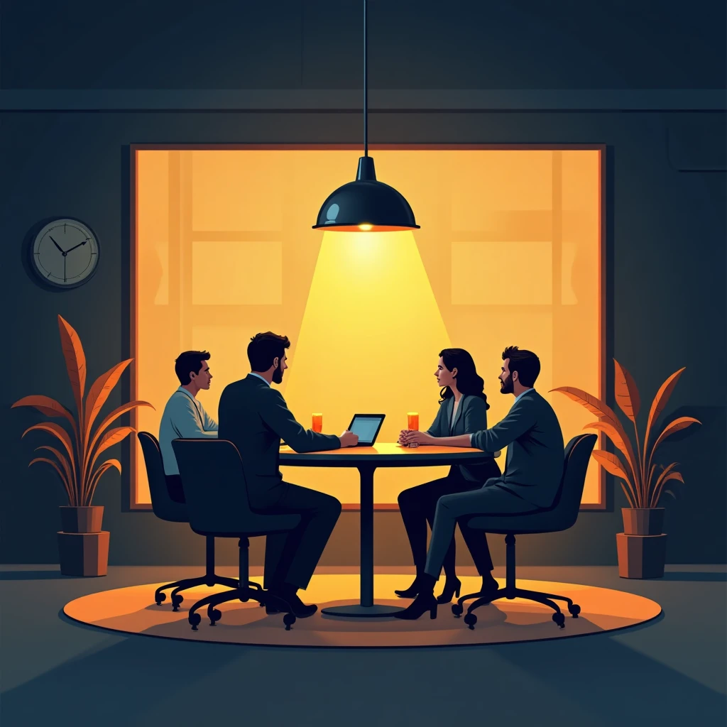 Réunion de gestion de projet