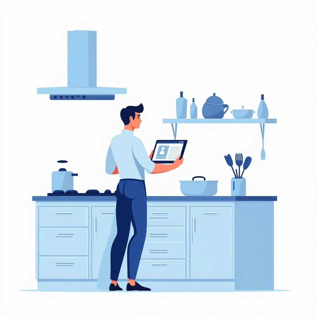 Chef comparando ofertas de trabajo