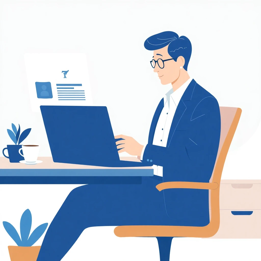 Revisando ofertas de trabajo