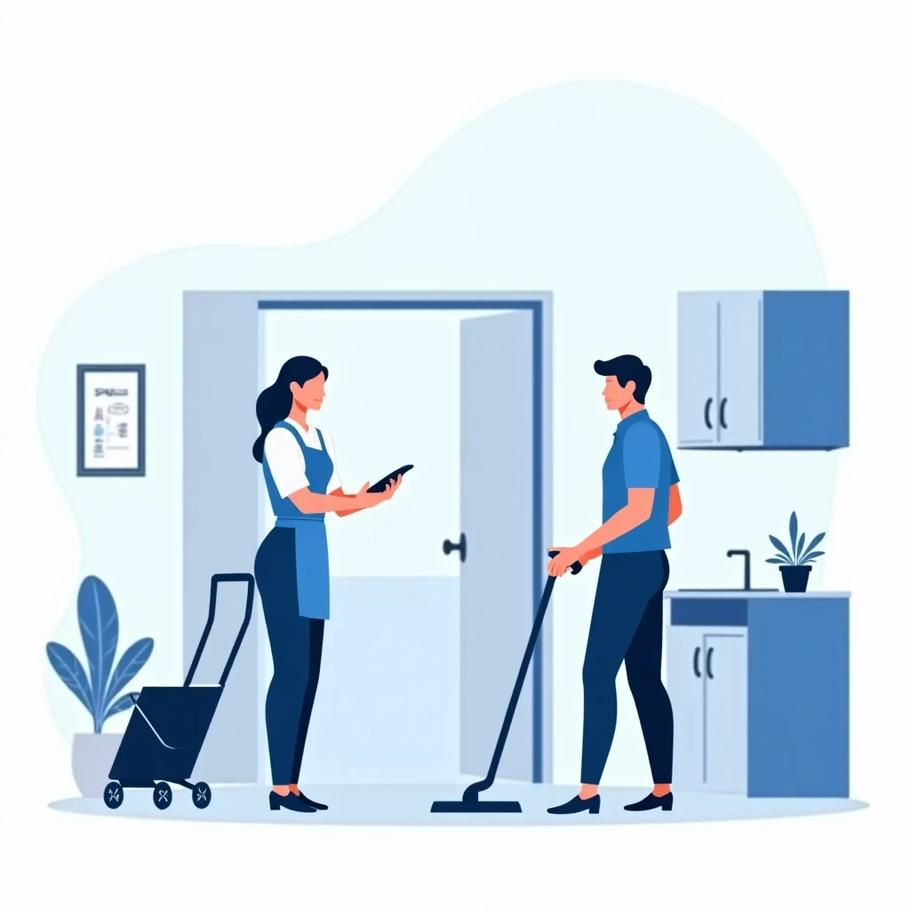 Training in cleaning jobs