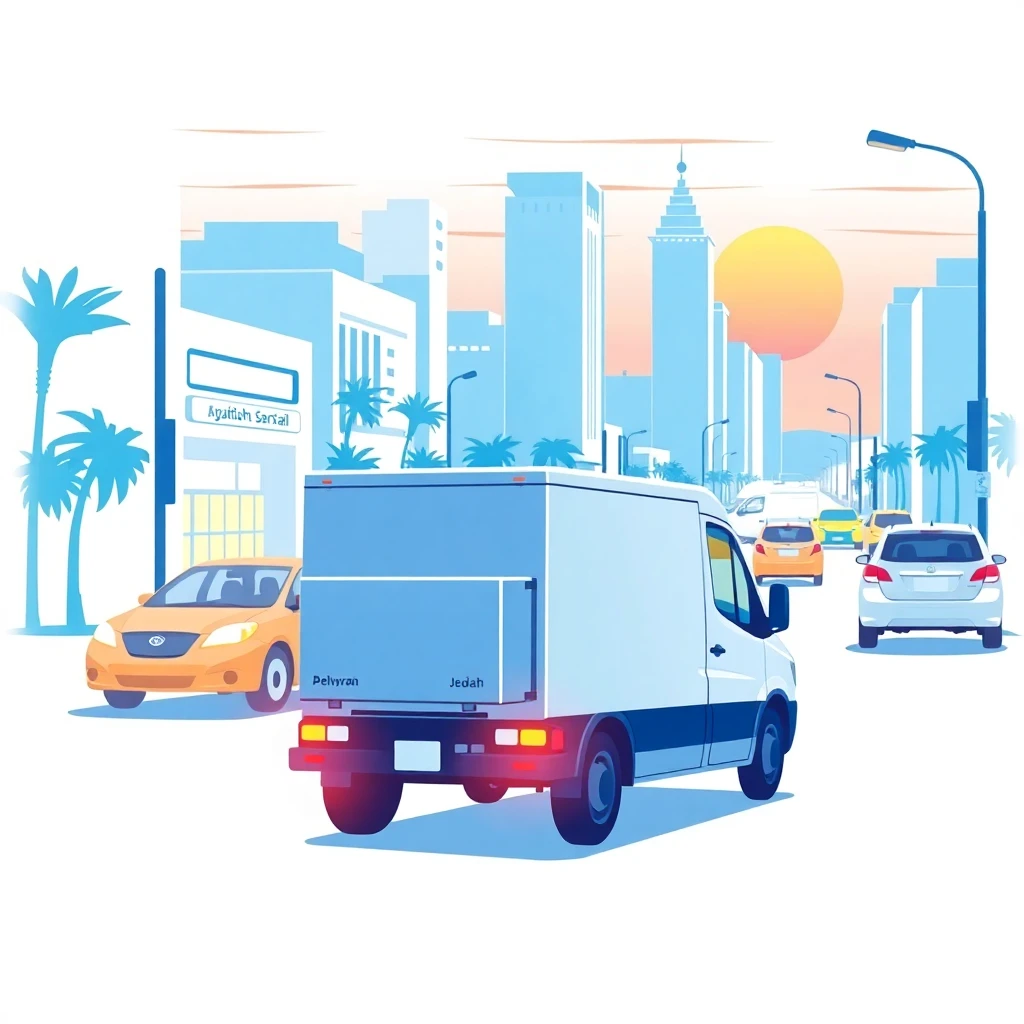 Delivery job in action