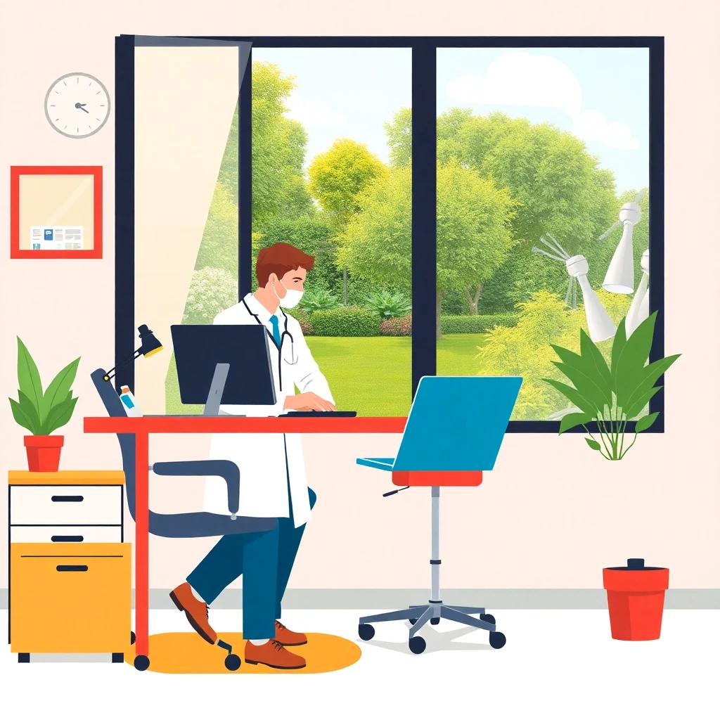 Trabajo remoto en salud