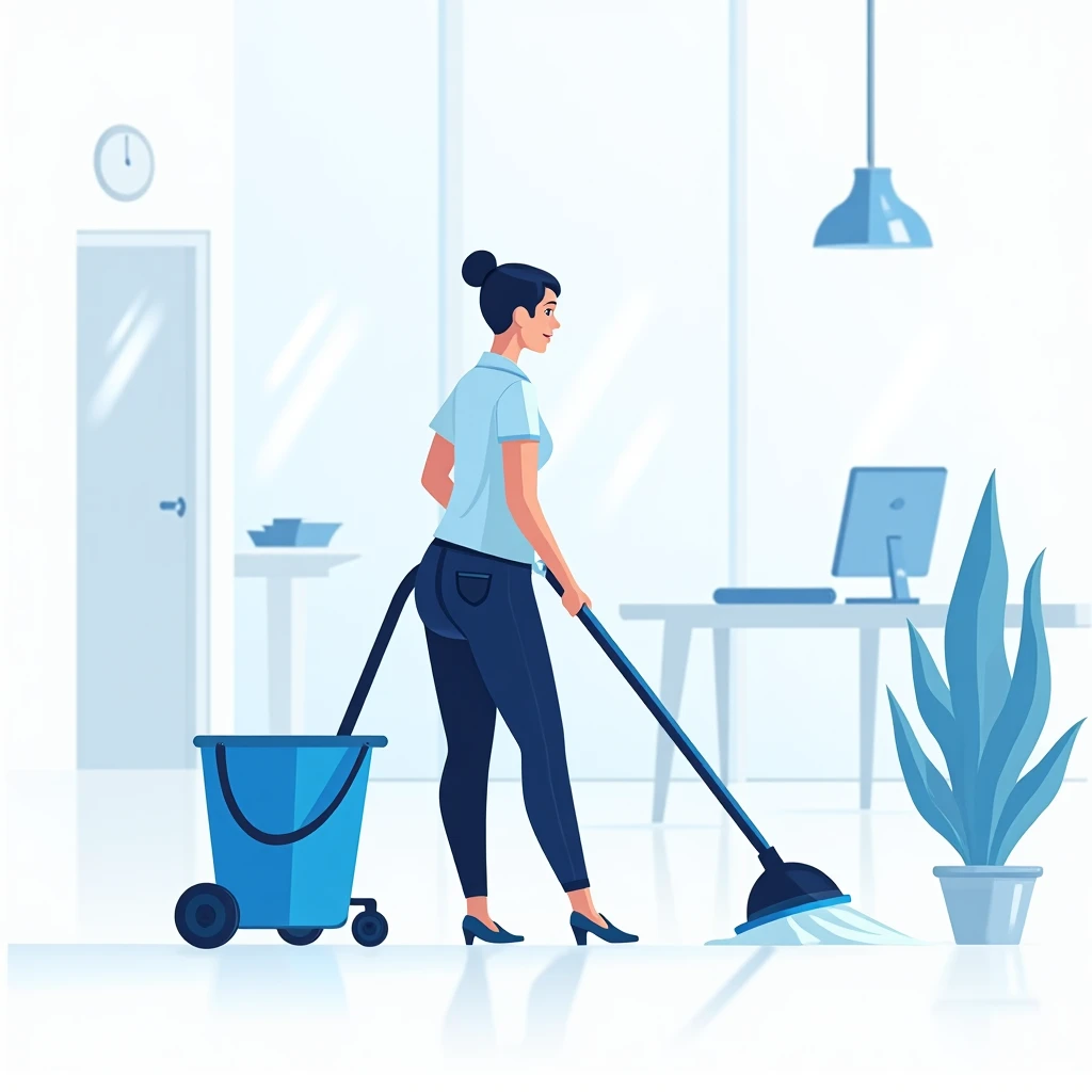 Trabajo de limpieza flexible