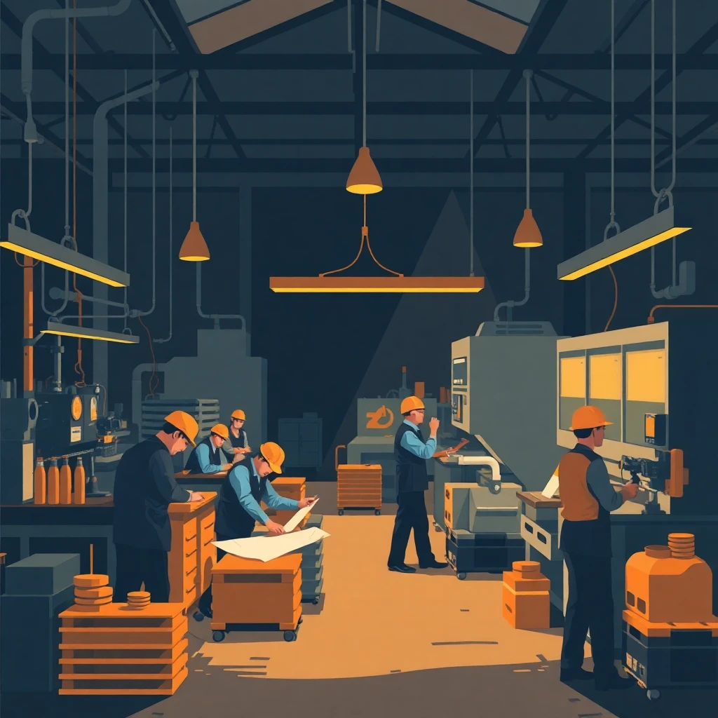 Teamwork in manufacturing