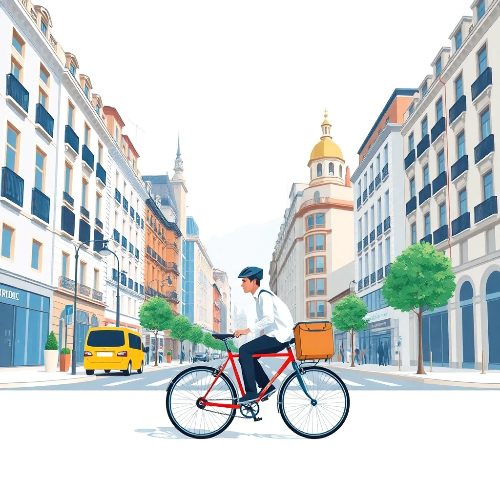 Repartidor en Madrid