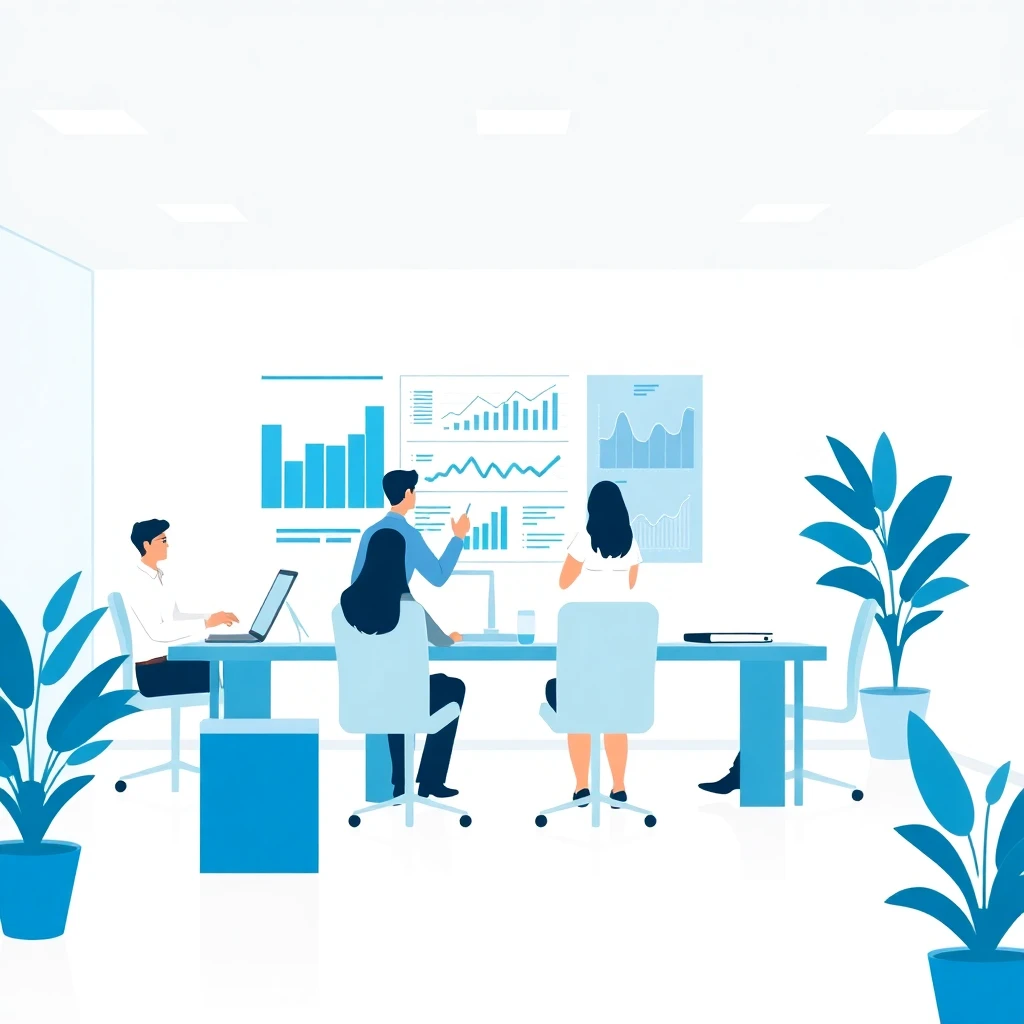 Colaboración en equipo de ventas