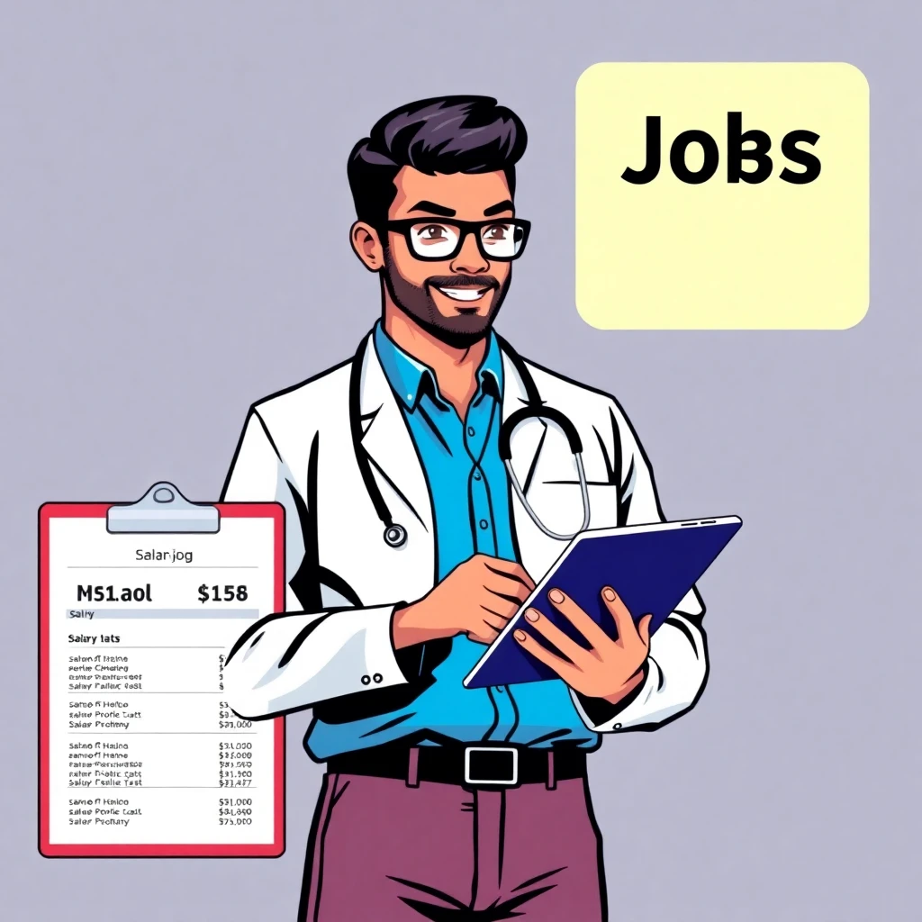 Comparing healthcare salaries