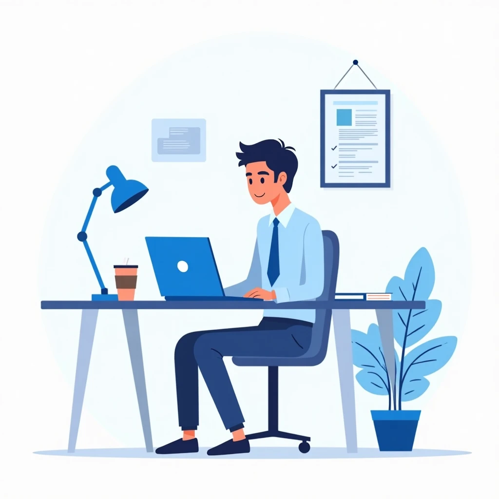 Revisando ofertas de trabajo