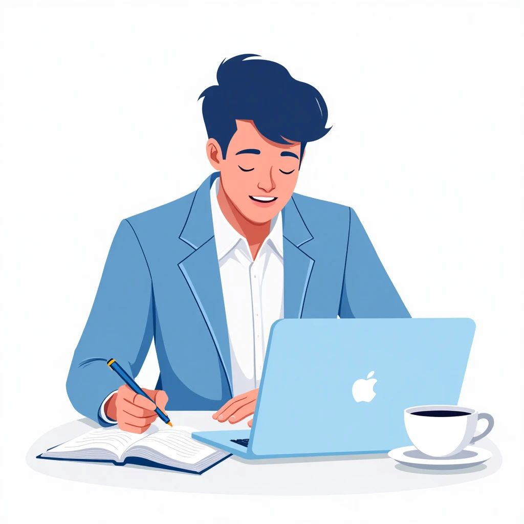 Professional reviewing job offers