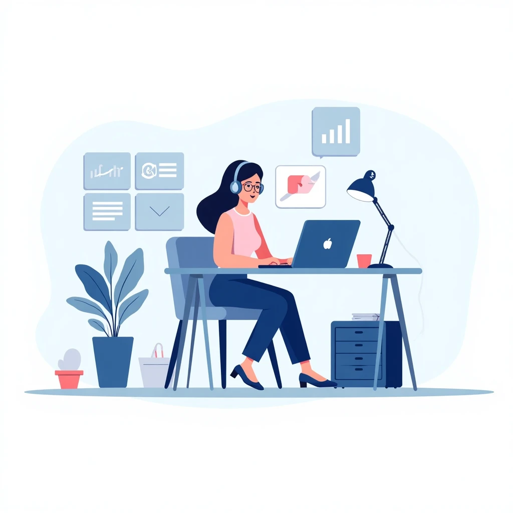 Remote customer service setup