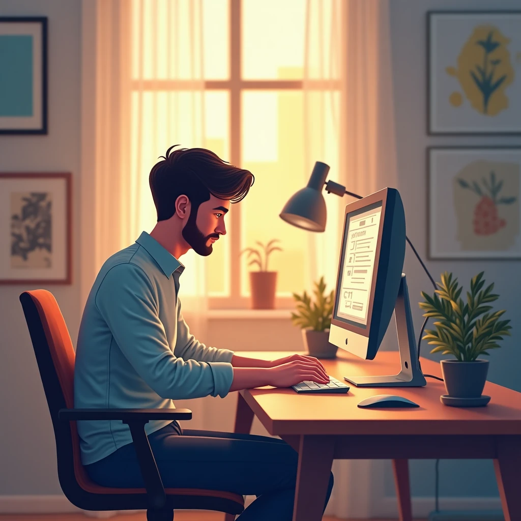 Experienced remote work setting