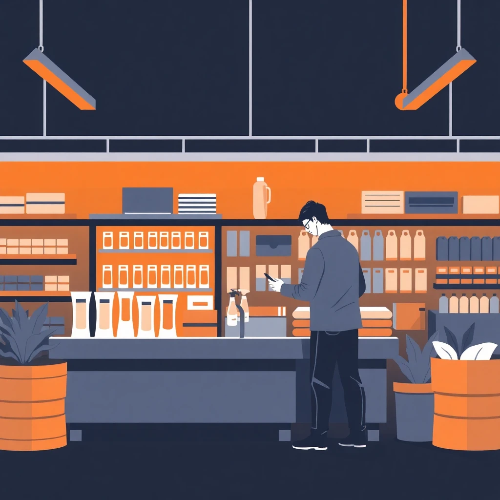 Merchandising in action