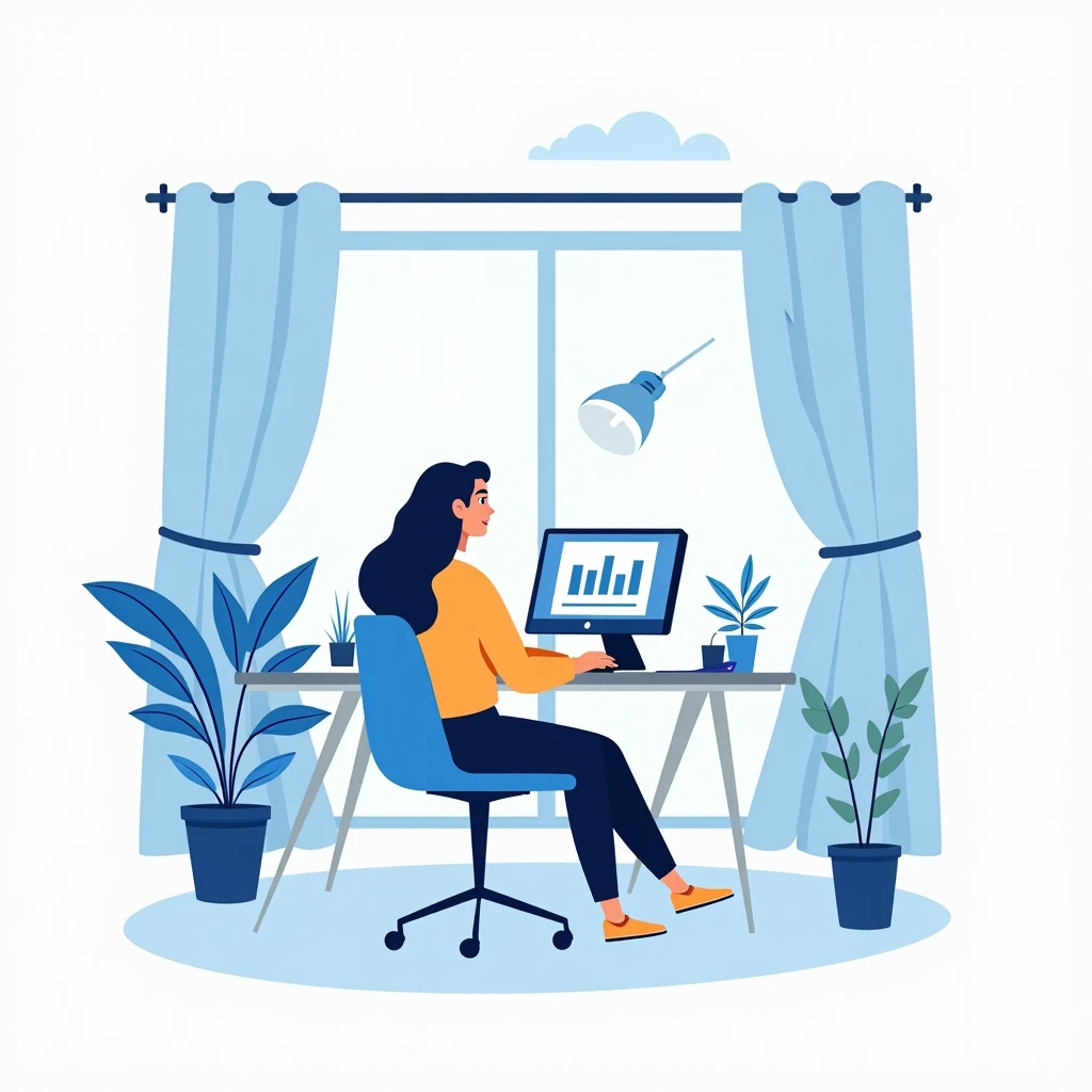 Remote sales job setting