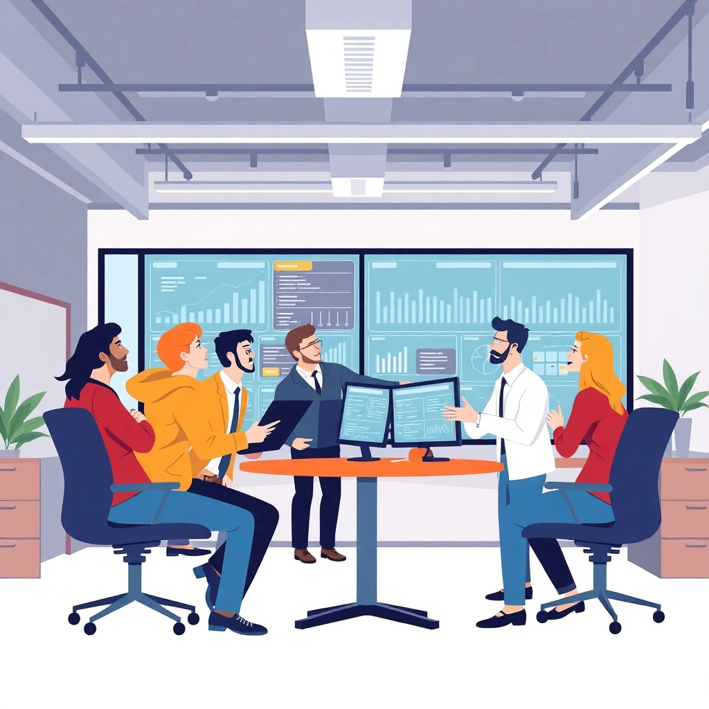 Tech-enhanced sales team