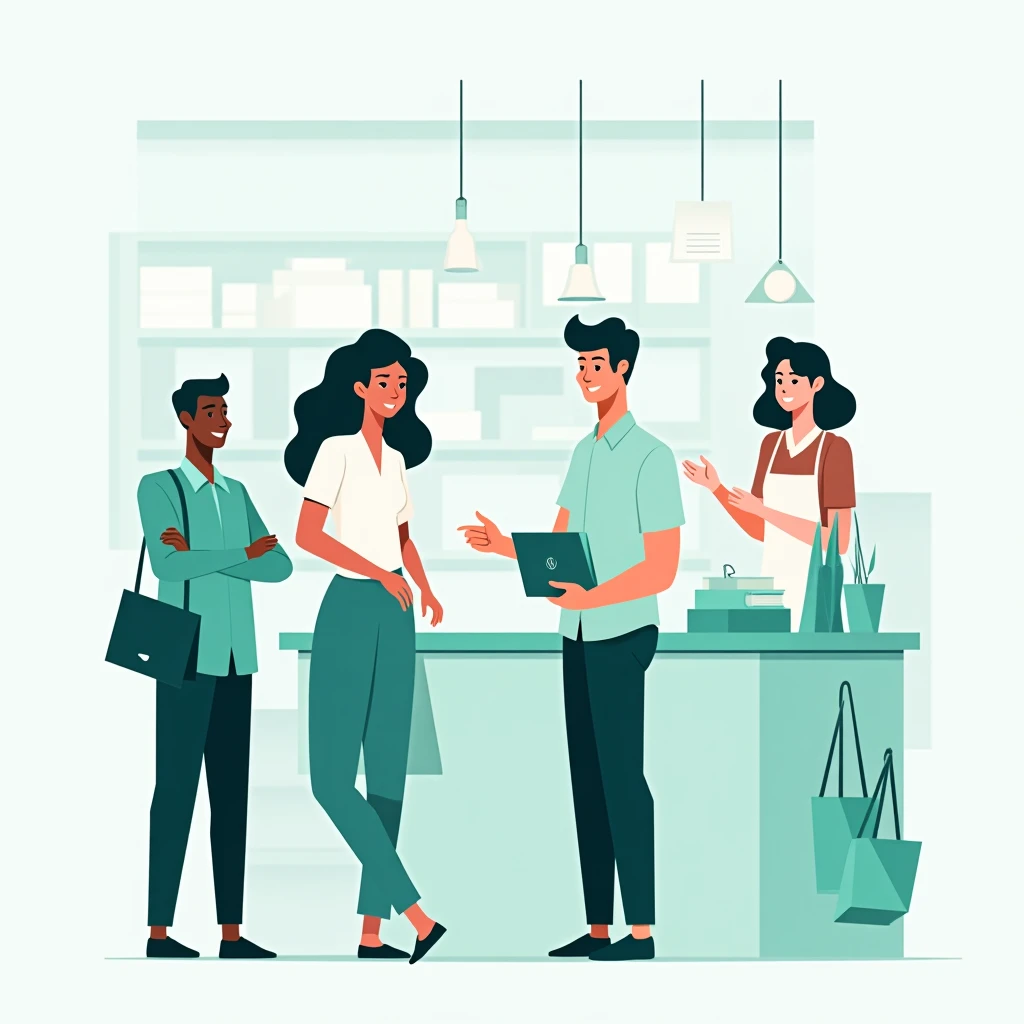 In-store retail sales interaction