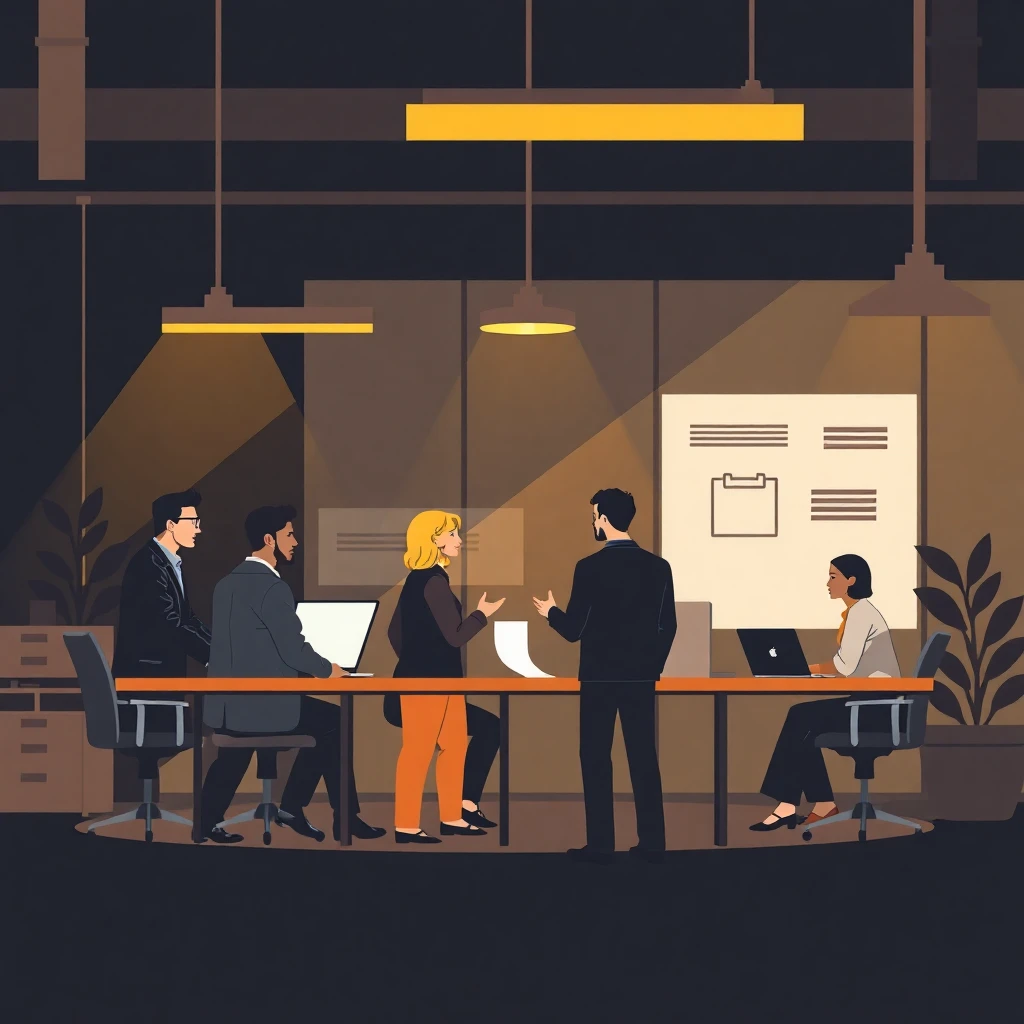 Security team meeting