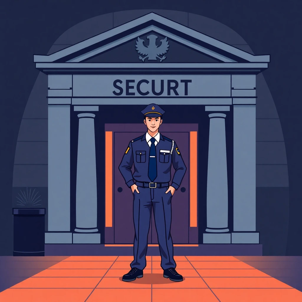 High-pay security job