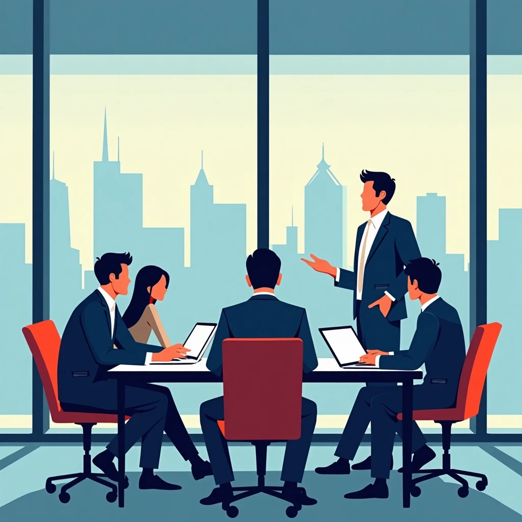 Leadership role in office