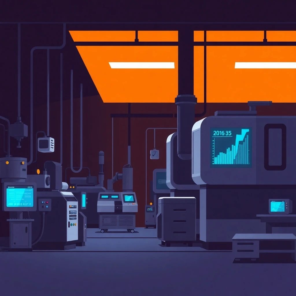 Tech-driven manufacturing environment