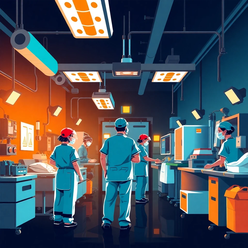 Emergency room in action