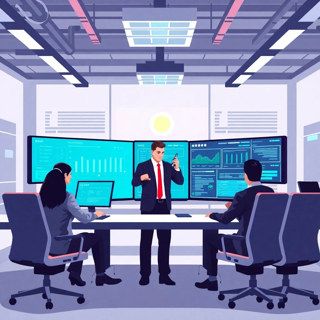 Leading cybersecurity team