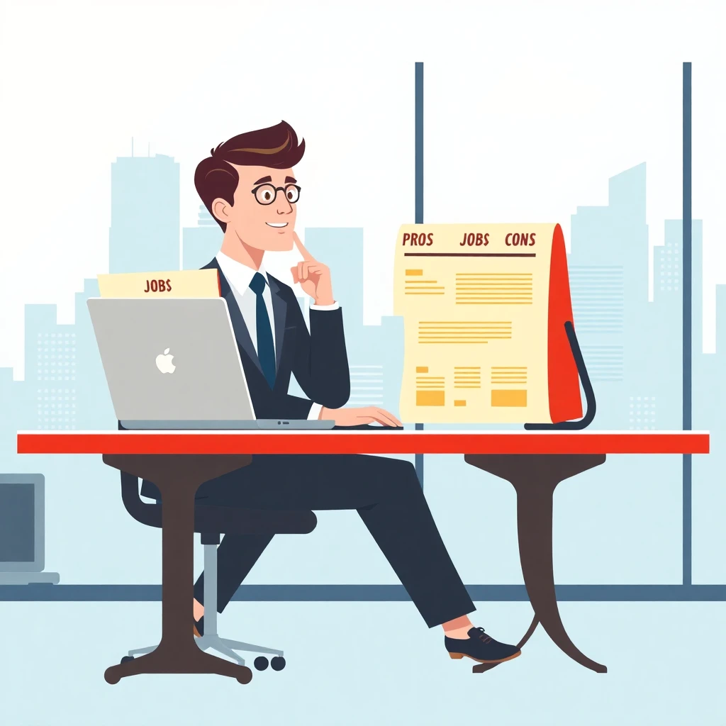 Weighing job offer pros and cons