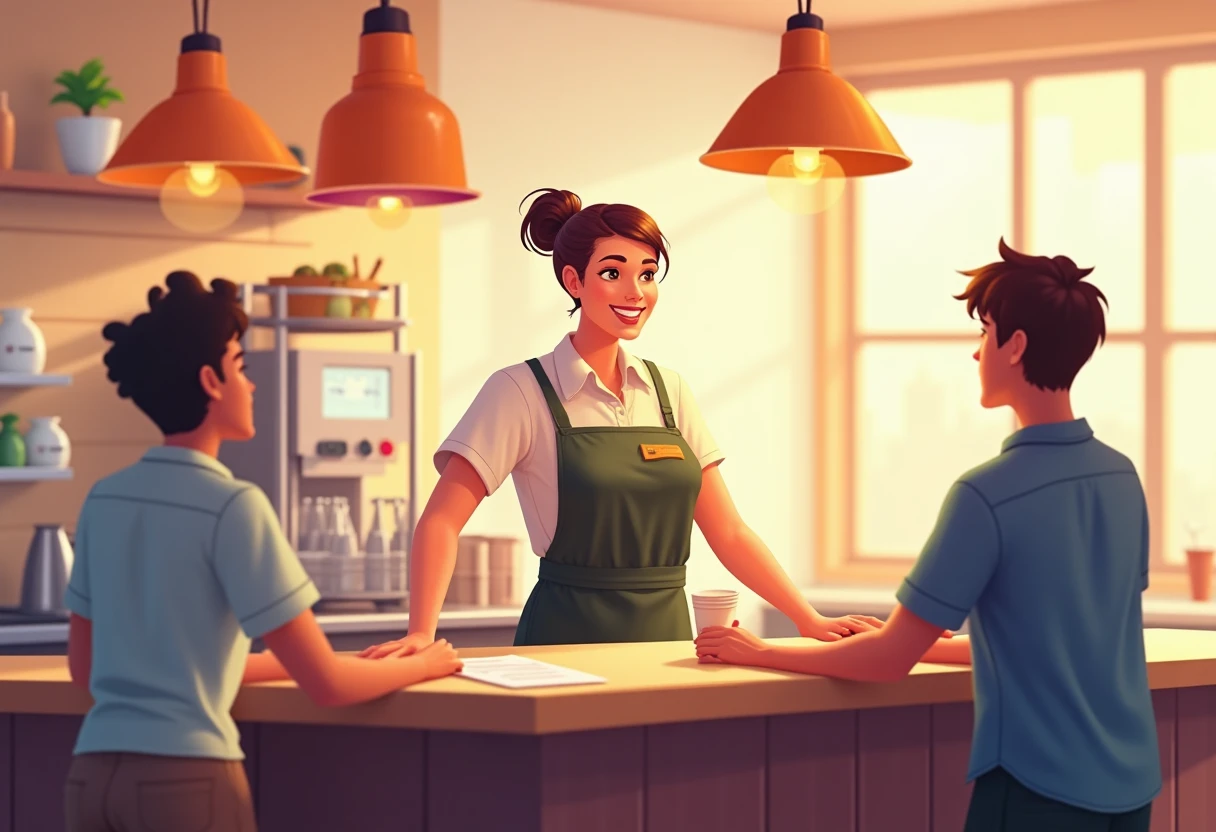 Customer service in action