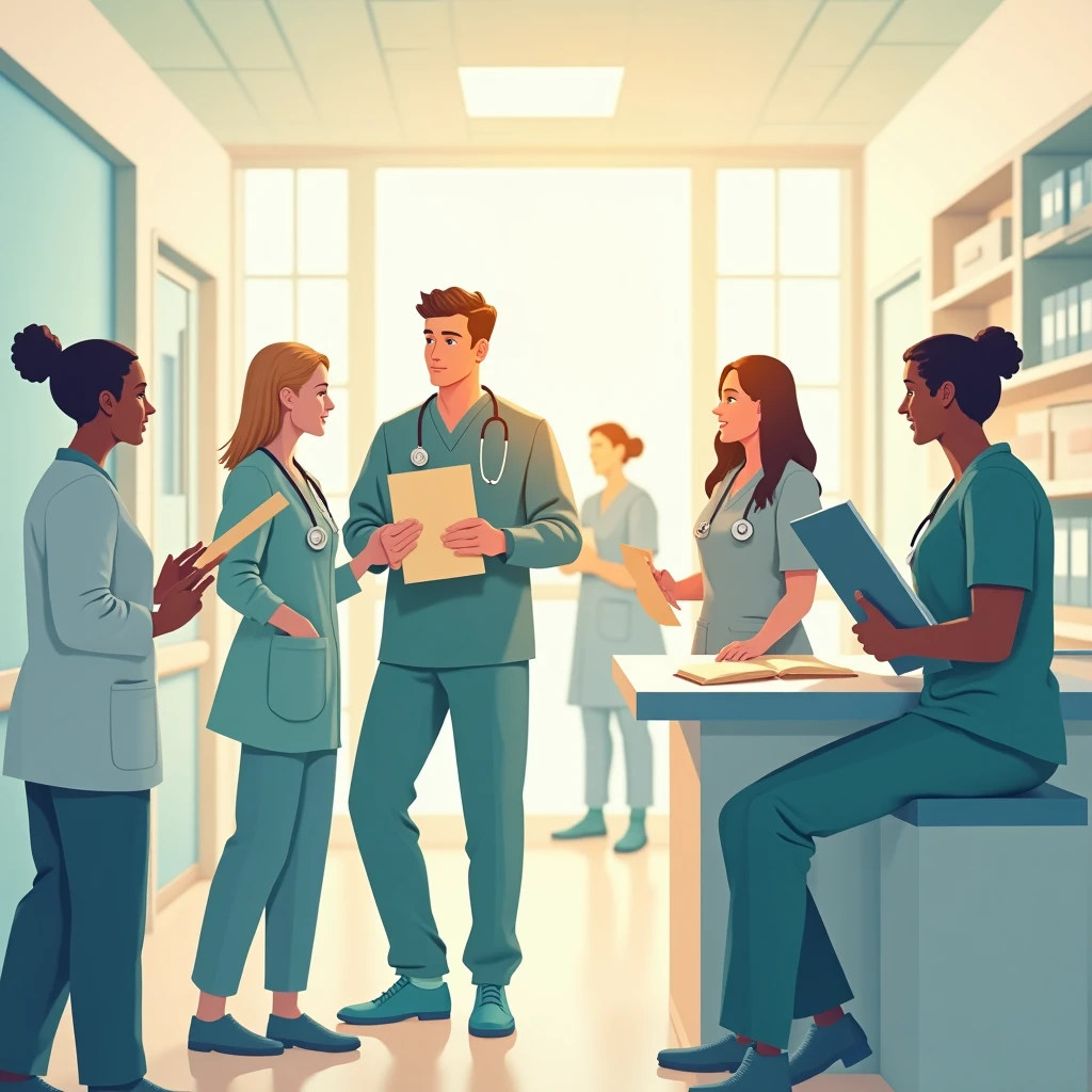 Healthcare team collaboration