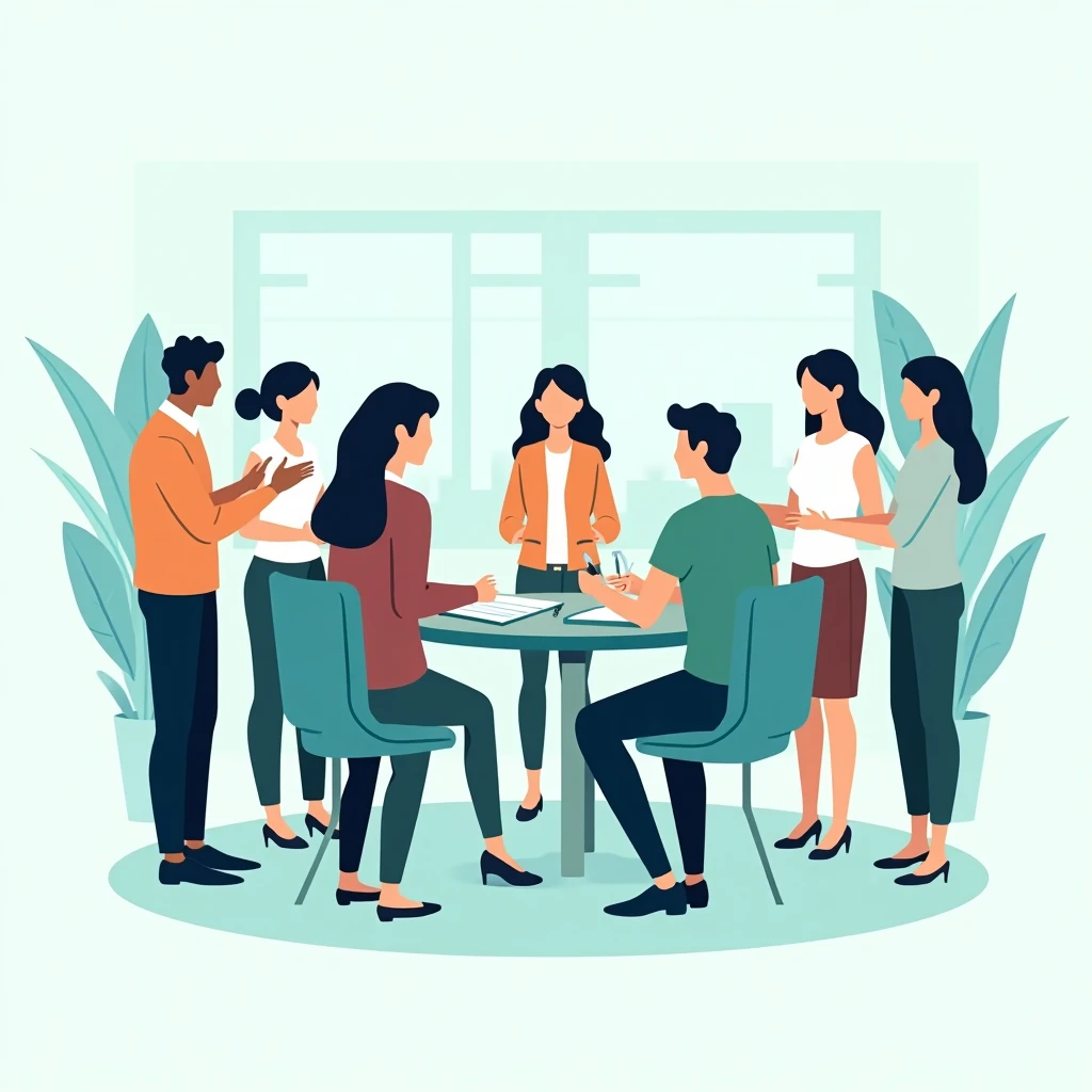 Equipo de trabajo diverso