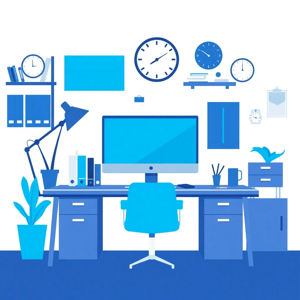 Poste de travail moderne