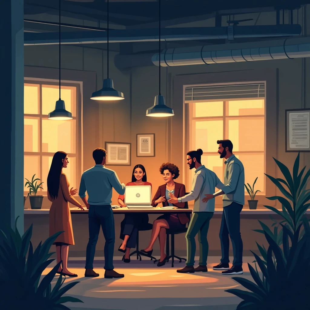 Collaborative office environment